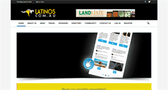 Desktop Screenshot of latinos.com.au